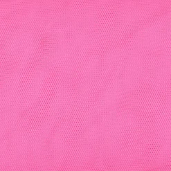Kreativstoff Tüll Polyester neon pink 1,4m Breite