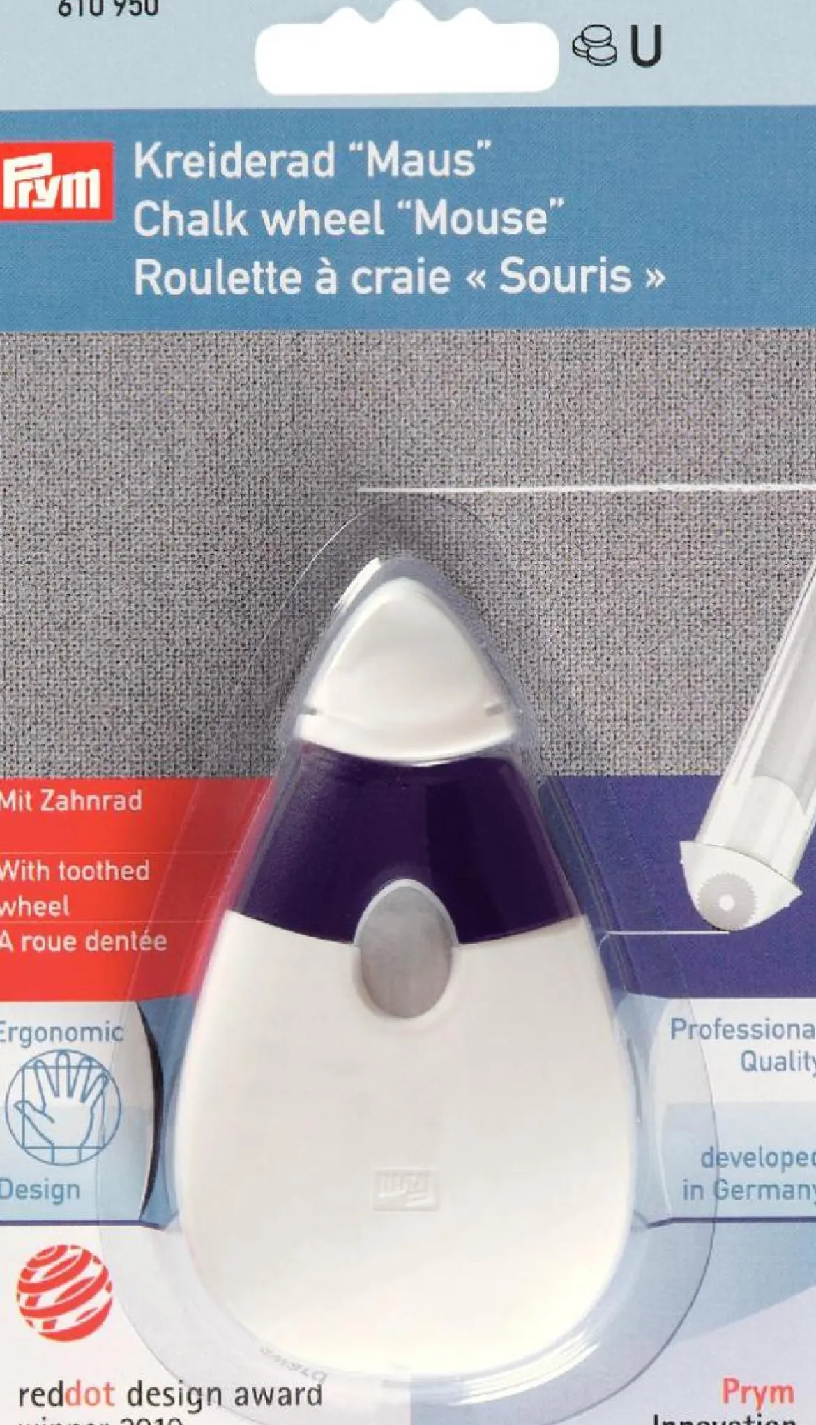 Kreiderad Maus ergonomic