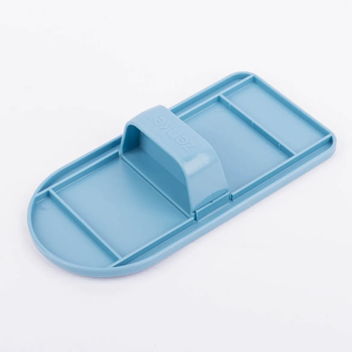 Kuchenglätter Kunststoff blau 16,5x8,5cm von Zenker