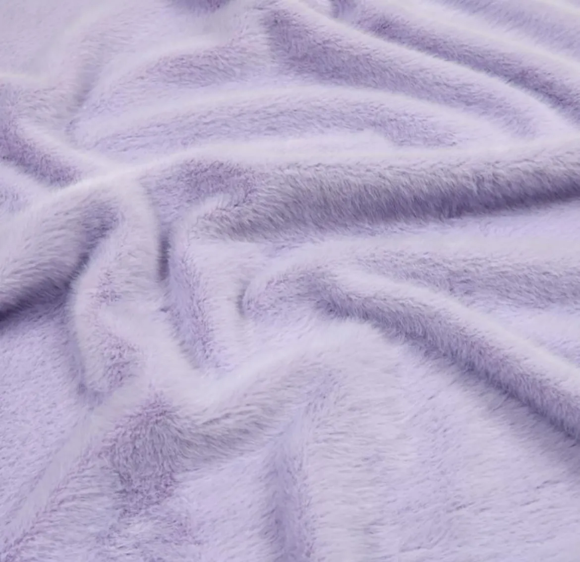 Kunstfell Soft-Plüsch Meterware lila 1,50m Breite