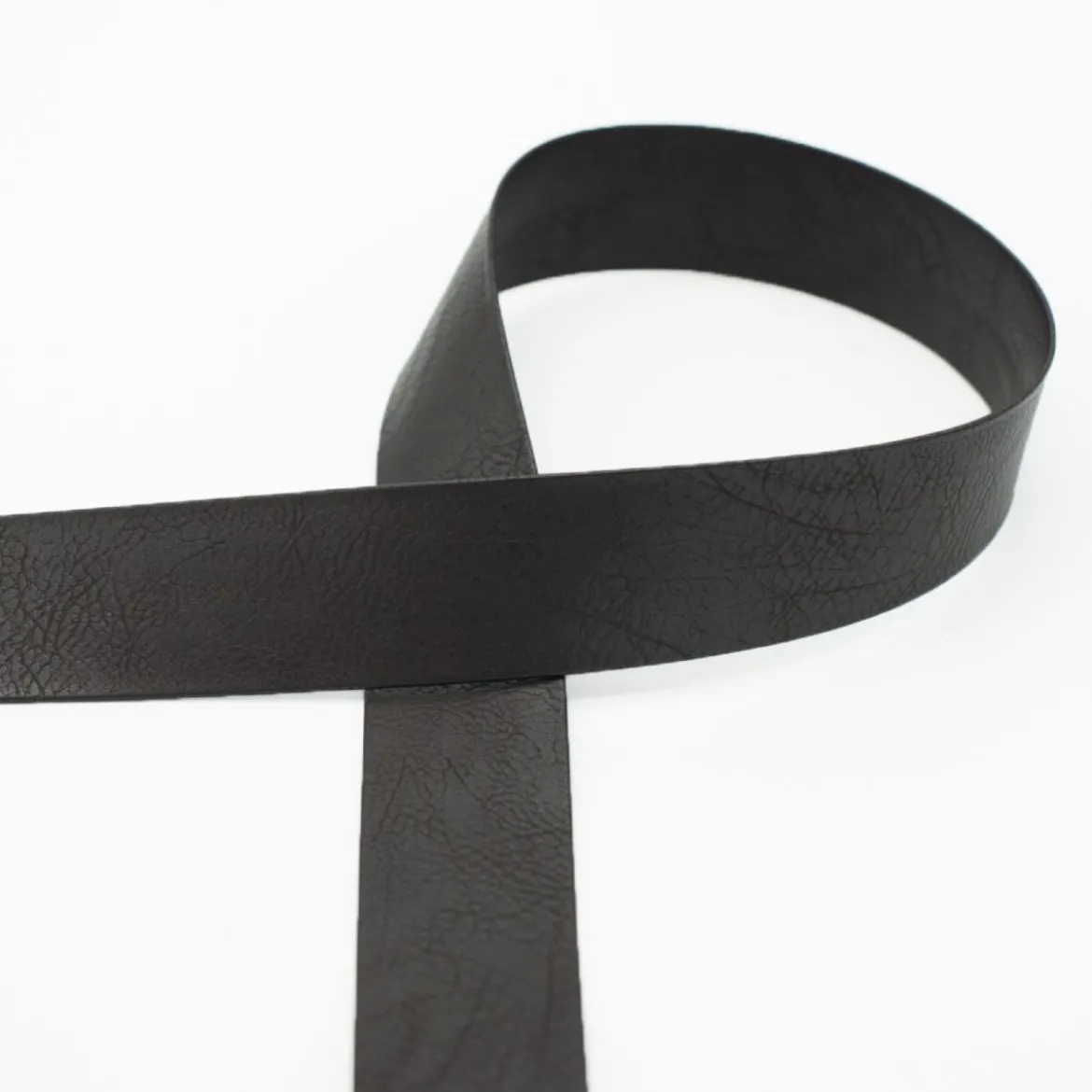 Kunstlederband dunkelbraun Breite: 4cm