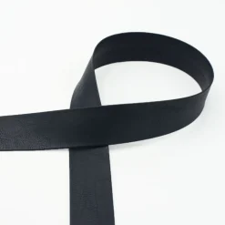 Kunstlederband navy blau Breite: 4cm