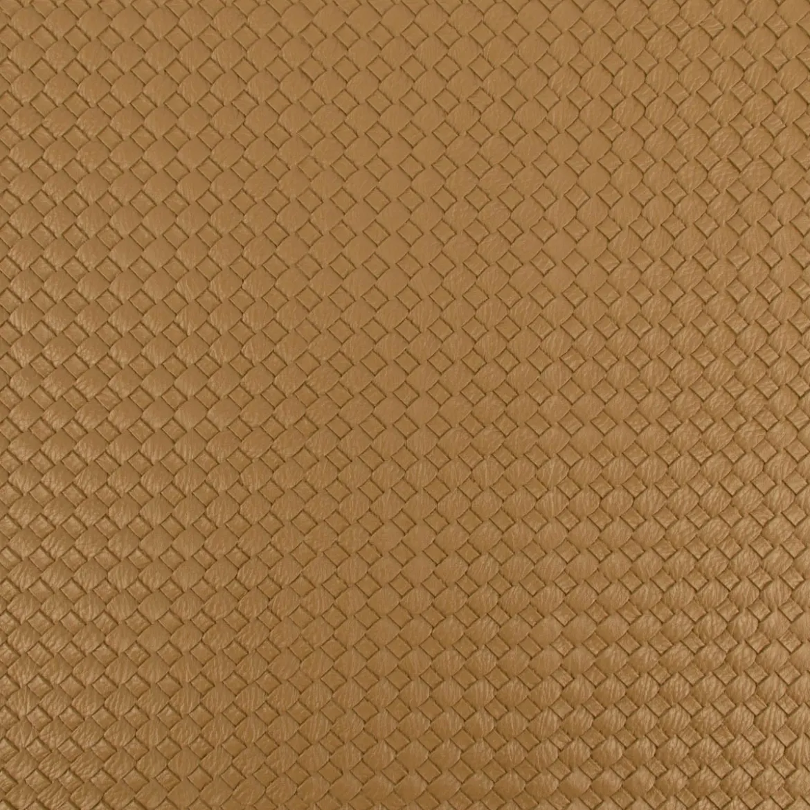 Kunstleder Kreativleder Flechtoptik ocker 1,38m Breite