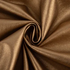 Kunstleder Lederimitat Kreativleder Polsterleder Bekleidungsleder mit Viskose kupfergold metallic 1,4m Breite