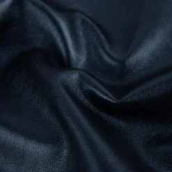 Kunstleder Lederimitat Kreativleder Polsterleder Bekleidungsleder mit Viskose cobalt blau metallic 1,4m Breite
