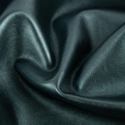 Kunstleder Lederimitat Kreativleder Polsterleder Bekleidungsleder mit Viskose Meergrün metallic 1,4m Breite