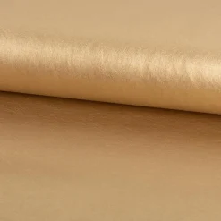 Kunstleder Lederimitat Kreativleder Polsterleder Bekleidungsleder mit Viskose Gold Metallic 1,4m Breite