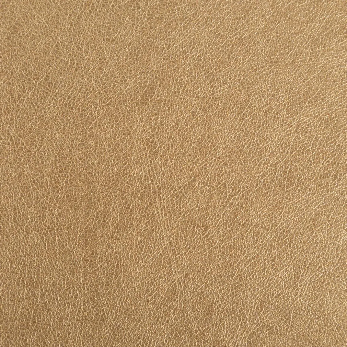 Kunstleder Lederimitat Kreativleder Polsterleder Bekleidungsleder mit Viskose Gold Metallic 1,4m Breite