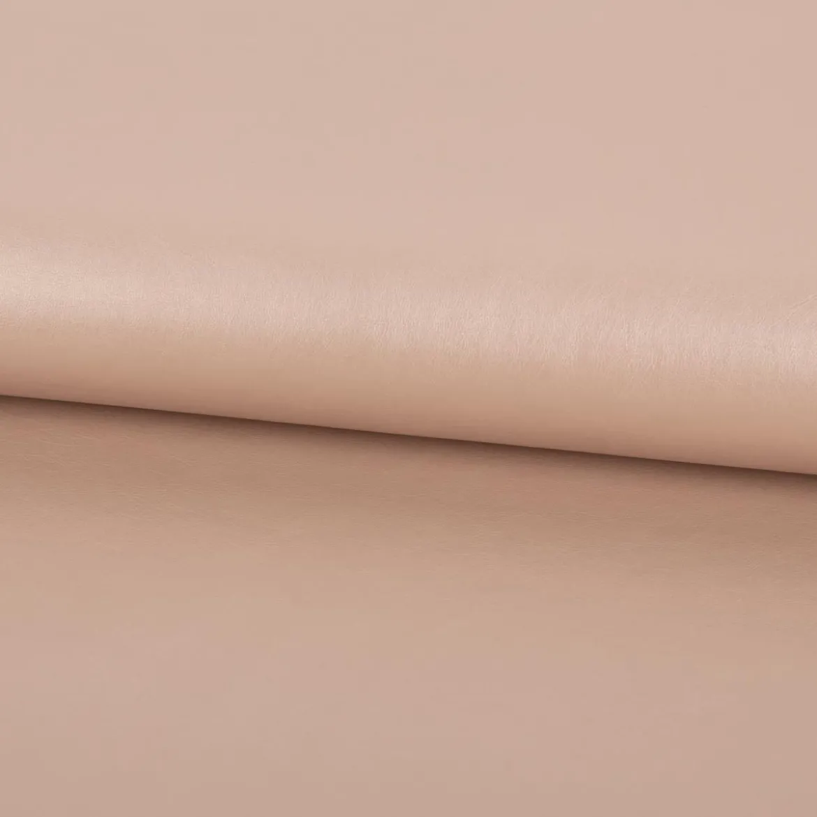 Kunstleder Lederimitat Kreativleder Polsterleder Bekleidungsleder mit Viskose Champagner Metallic 1,4m Breite