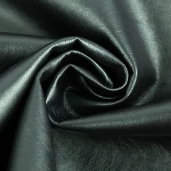 Kunstleder Lederimitat Kreativleder Polsterleder Bekleidungsleder mit Viskose Grün Metallic 1,4m Breite