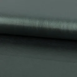 Kunstleder Lederimitat Kreativleder Polsterleder Bekleidungsleder mit Viskose Grün Metallic 1,4m Breite