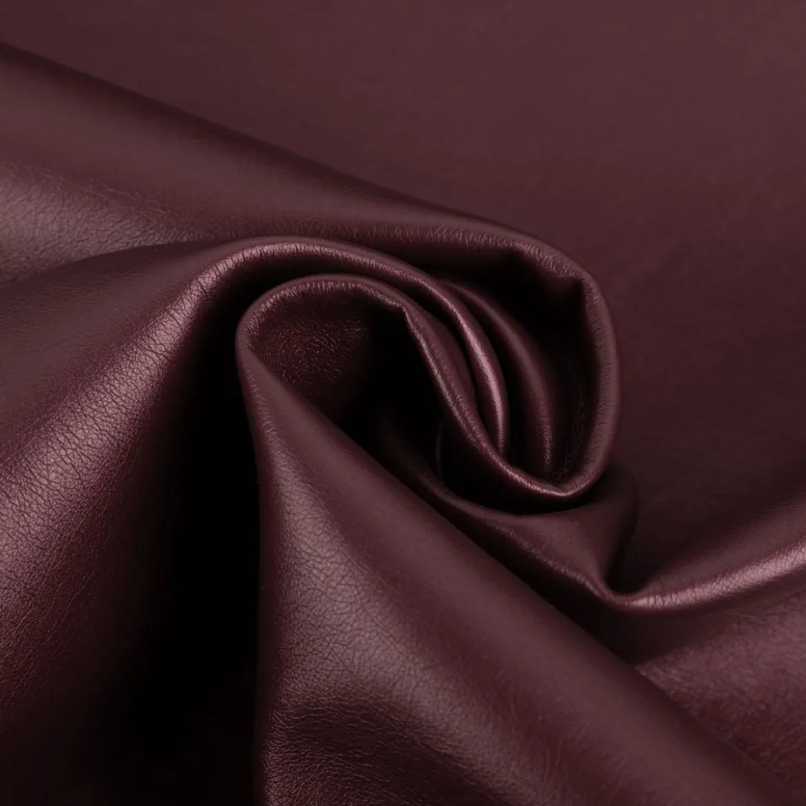 Kunstleder Lederimitat Kreativleder Polsterleder Bekleidungsleder mit Viskose Beere Metallic 1,4m Breite