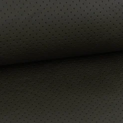 Kunstleder Lederimitat Kreativleder Bekleidungsleder mit Lochung khaki grün 1,32m Breite