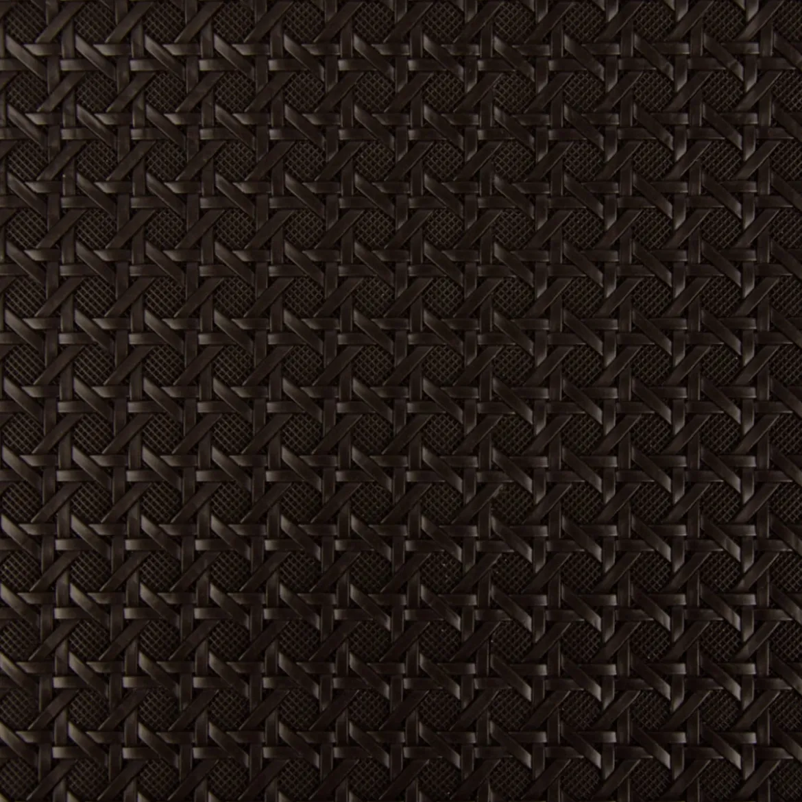 Kunstleder Lederimitat Struktur Geometrisch Relief braun lakritz 1,4m Breite
