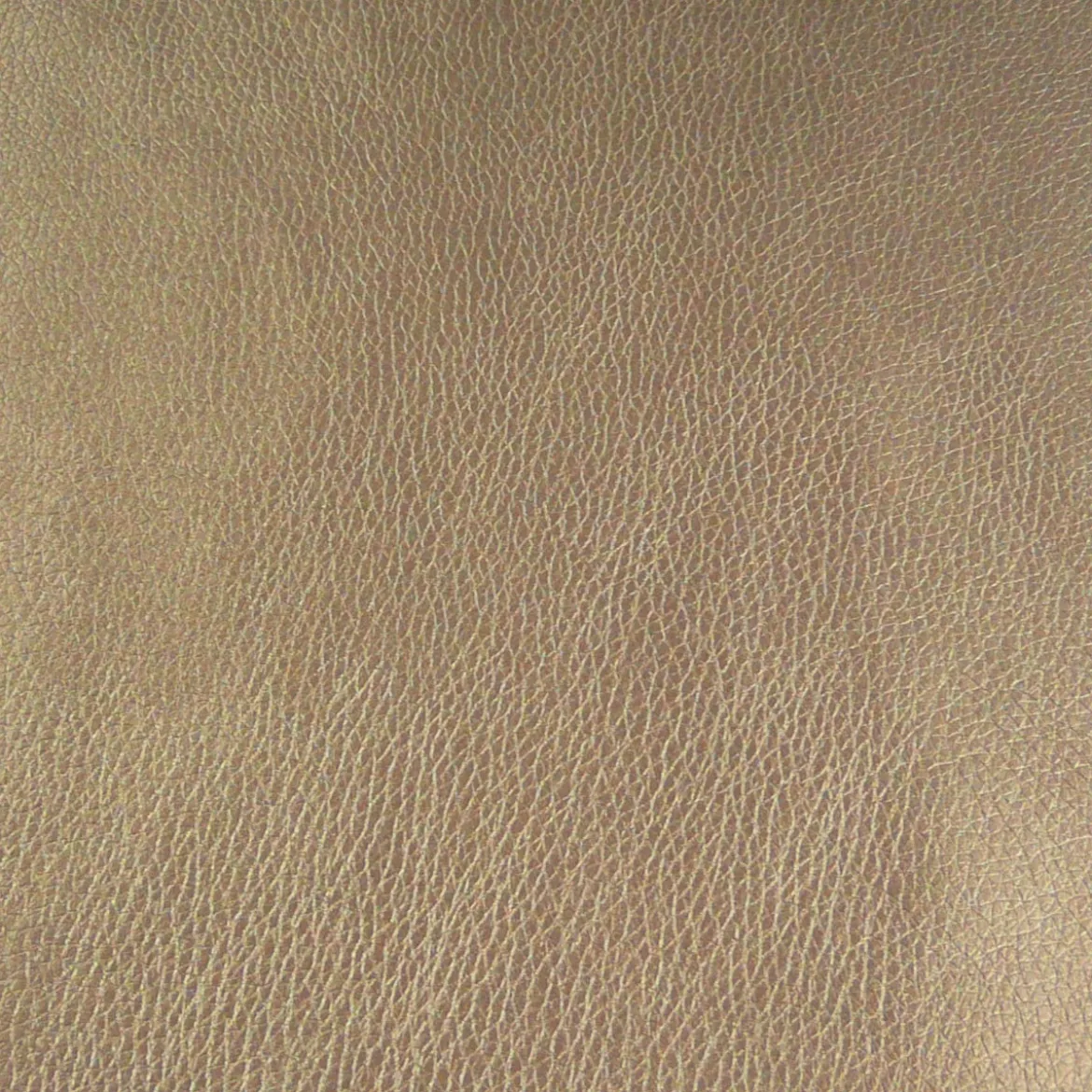 Kunstleder Polsterkunstleder Kreativleder Metallic Glanz taupe 1,4m Breite