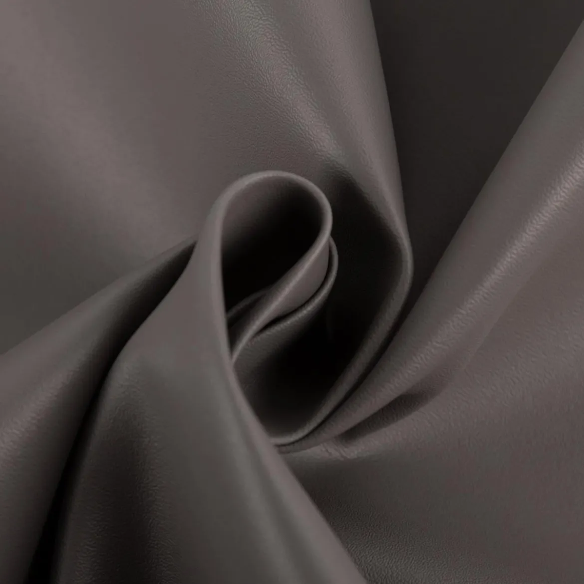Kunstleder Polsterstoff grau Meterware 1,40m – robust & pflegeleicht