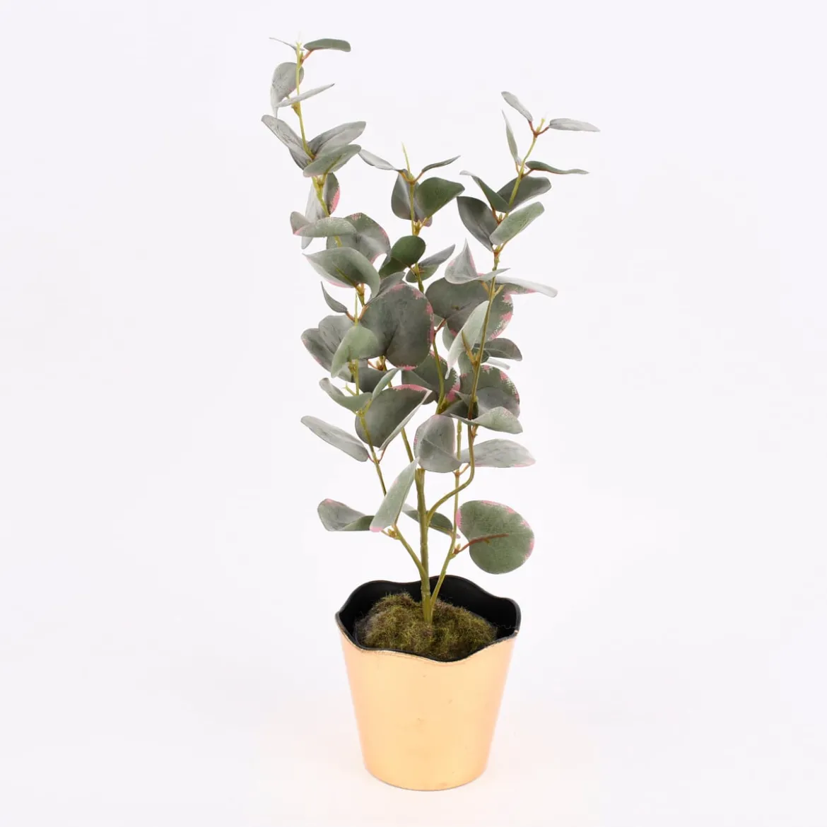 Kunstpflanze im Topf Eukalyptus grün 48cm