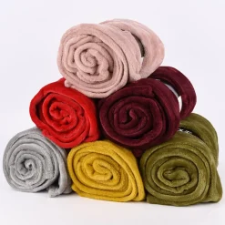 Kuscheldecke Enzo aus Mikrofaser altrosa 130x180cm