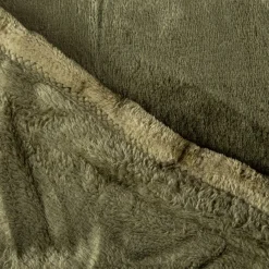 Kuscheldecke Enzo aus Mikrofaser winter green 130x180cm