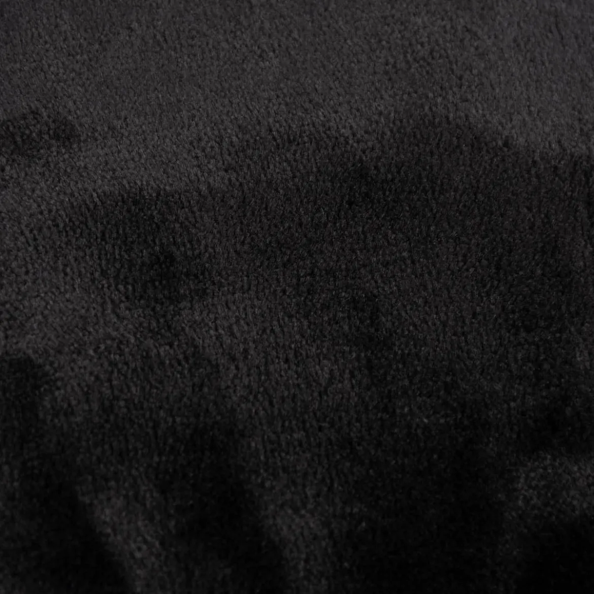 Kuscheldecke in Übergröße einfarbig schwarz 220x240cm