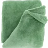 Kuscheldecke Justin aus flauschiger Mikrofaser mintgrün XL 150x200cm