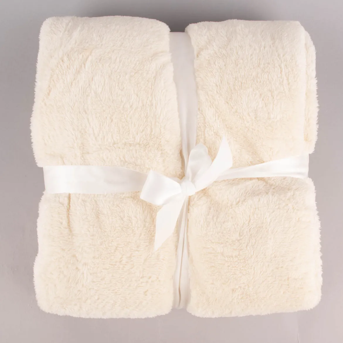 Kuscheldecke Justin aus Mikrofaser creme XL 150x200cm