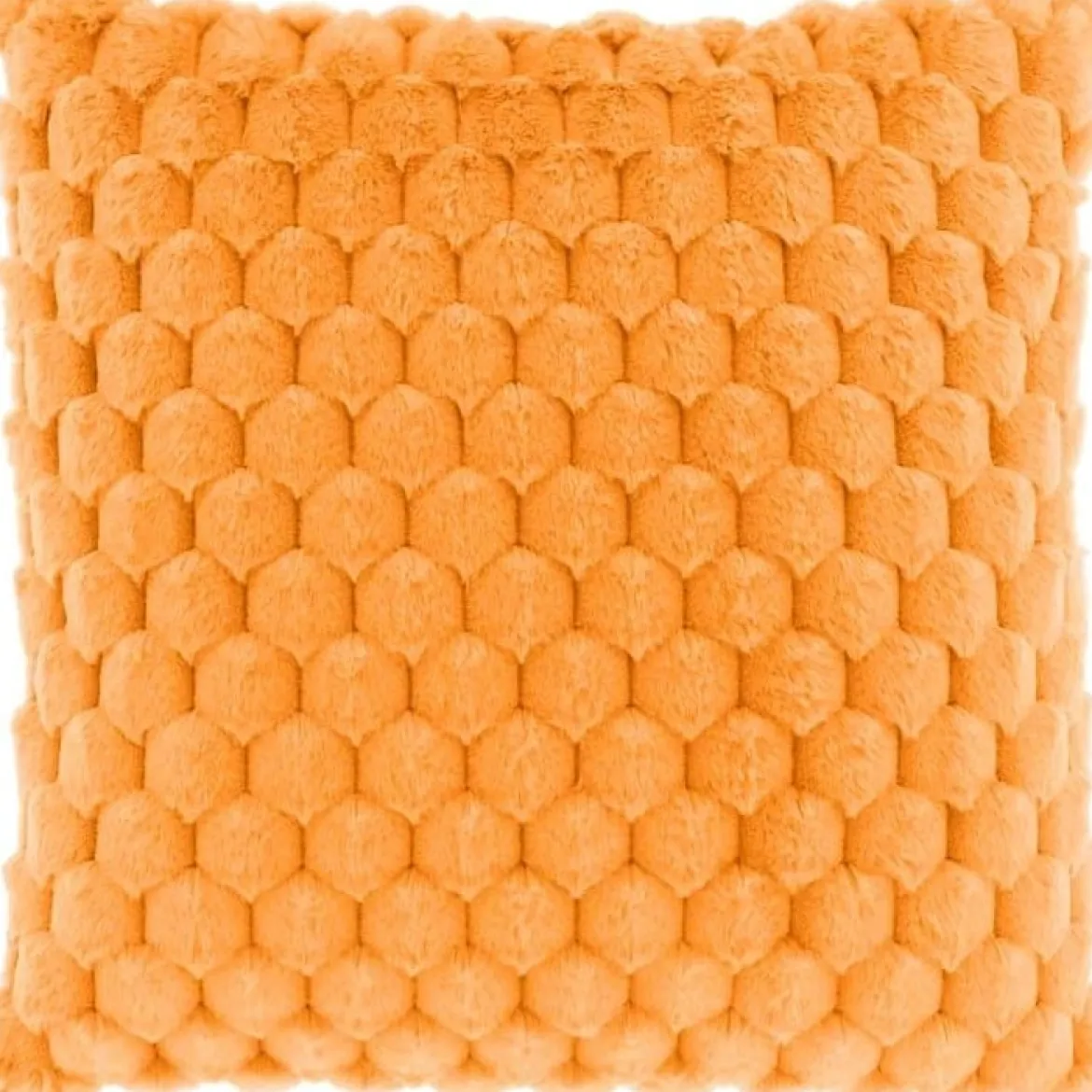 Kuschelkissen 3D Knubbel apricot 45x45cm