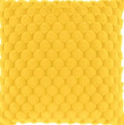 Kuschelkissen 3D Knubbel lemon gelb 45x45cm