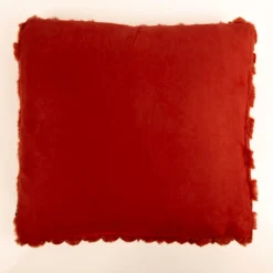 Kuschelkissen 3D Knubbel marsala rotbraun 45x45cm