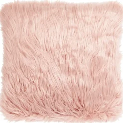 Kuschelkissen Zottelkissen Vancouver rosa 45x45cm
