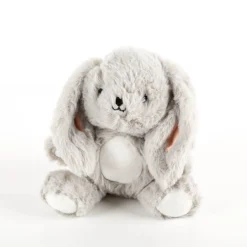 Kuscheltier Hase grau 18x11x9cm von La Vida