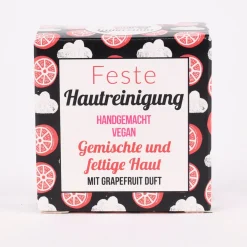 Lamazuna Feste Gesichtsreinigung mit Grapefruit für gemischte und fettige Haut 25g