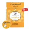 La Vida Glücksarmband Krone silberfarbig DU bist einfach wunderbar Pünktchen goldfarbig weiß