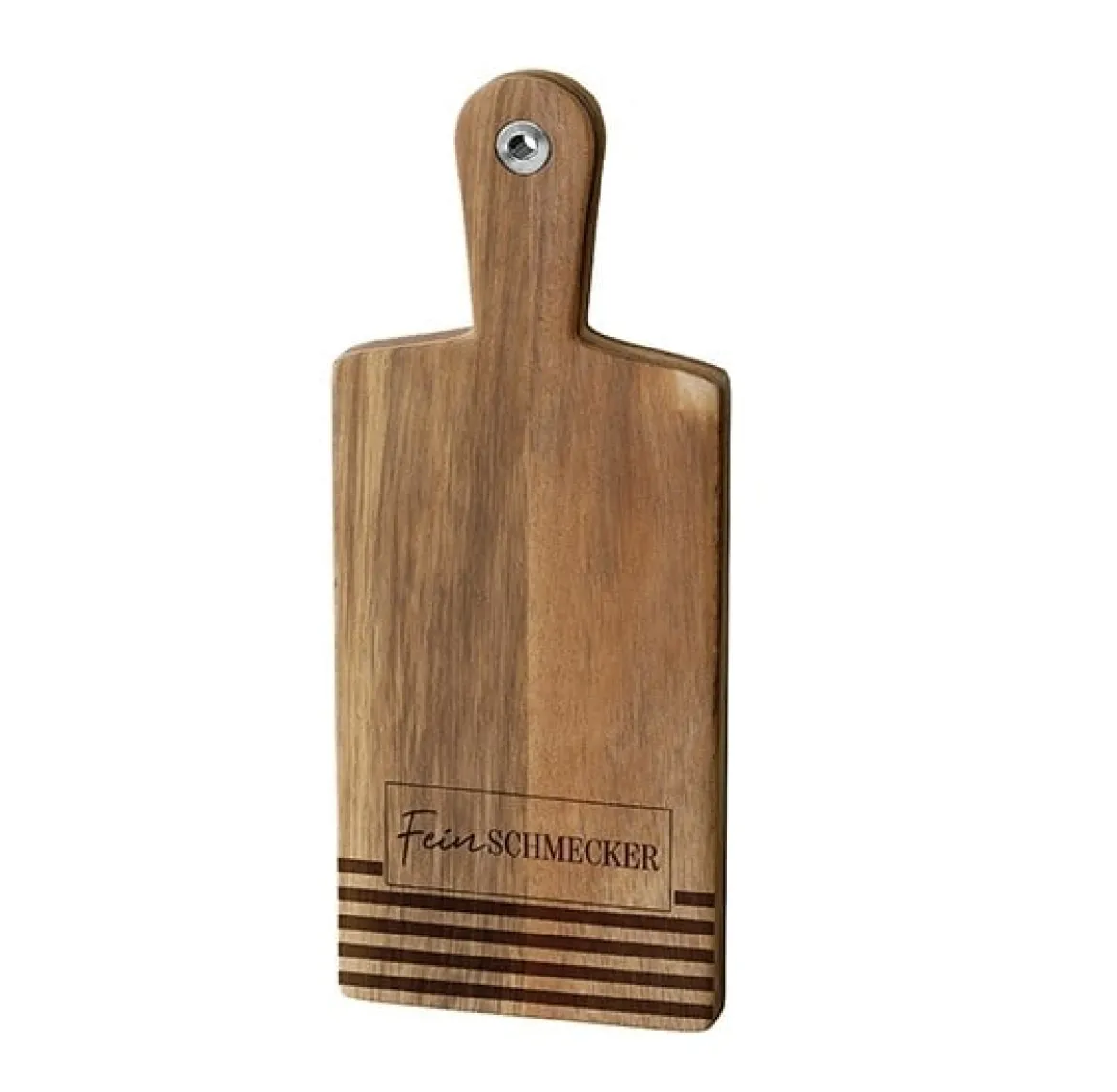 La Vida Holzbrett Feinschmecker Streifen 14x34cm