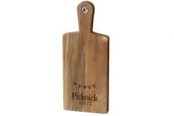 La Vida Holzbrett Outdoor Picknick Brett Girlande 14x34cm