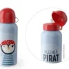 La Vida Kinder Trinkflasche mit Sportverschluss Kleiner Pirat Pinguin blau rot 400ml