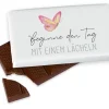 La Vida kleine Schokolade Beginne den Tag mit einem Lächeln Schmetterling 40g