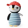 La Vida Kuscheltier Pinguin Pirat bunt 20,5x9x9cm