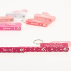 La Vida Mini-Zollstock Handwerker Queen beere Schlüsselanhänger