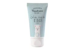 La Vida Naturkosmetik Handcreme Lama Schön, dass es dich gibt hellblau weiß 30ml