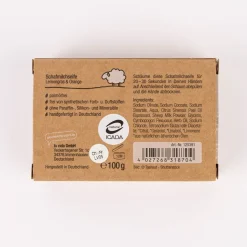 La Vida Naturkosmetik Schafmilchseife Die beste Zeit ist jetzt Federn grau 100g