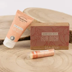 La Vida Naturkosmetik Schafmilchseife Nimm dir Zeit für dich Blüten rosa 100g