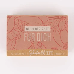La Vida Naturkosmetik Schafmilchseife Nimm dir Zeit für dich Blüten rosa 100g