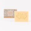 La Vida Naturkosmetik Schafmilchseife Glück für dich Blätter weiß grün 100g