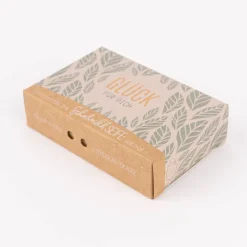 La Vida Naturkosmetik Schafmilchseife Glück für dich Blätter weiß grün 100g