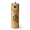 La Vida Pfeffermühle Holz Mit Liebe gemacht natur 5x17cm