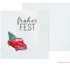 La Vida Serviette Frohes Fest Auto Tannenbaum 33x33cm 3lagig 20 Stück