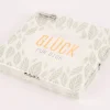 La Vida Serviette Glück für dich Blätter weiß grün 33x33cm 3lagig 20 Stück
