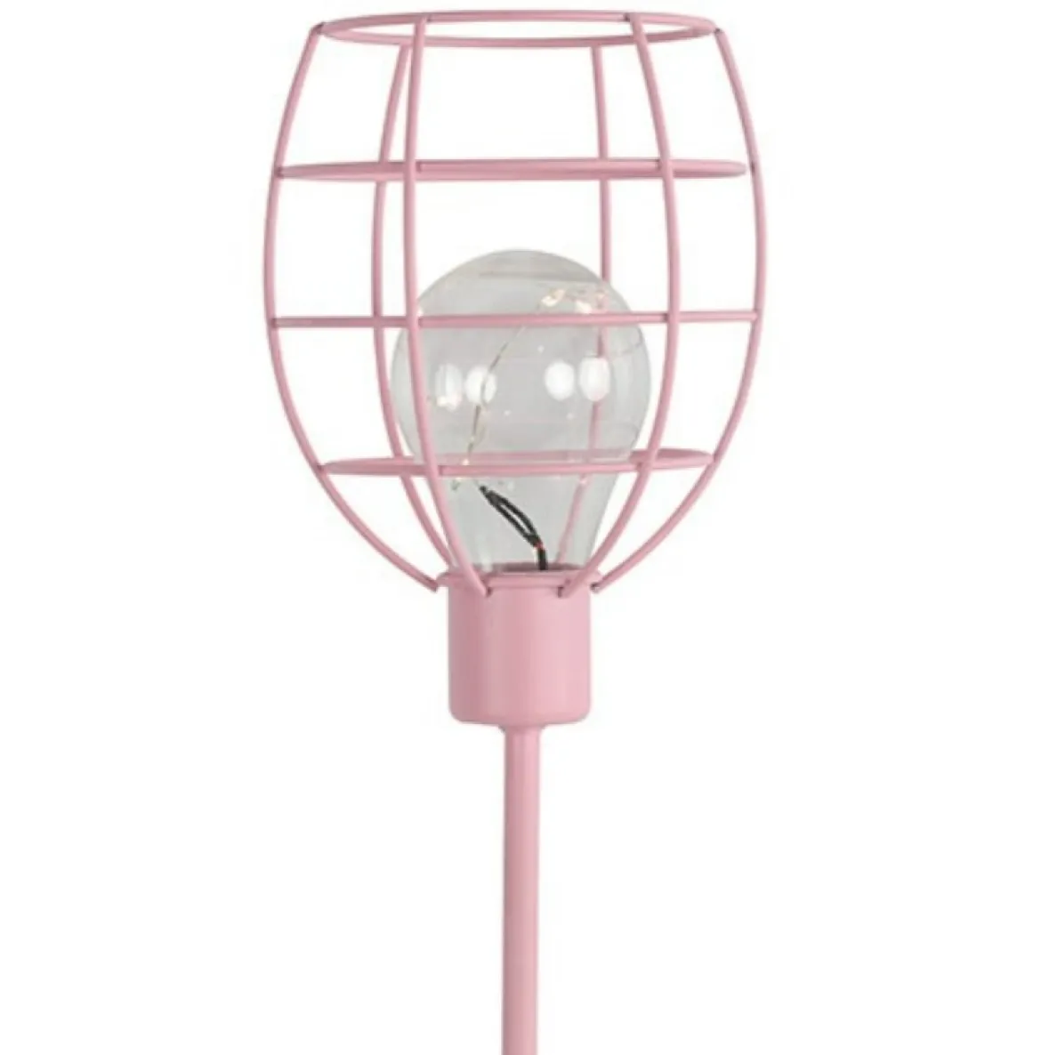 LED-Solarlampe Gartenstecker in Rosa von Countryfield 11,5x11,5x90cm