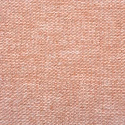 Leinen-Baumwollstoff Chambray uni meliert ziegelrot 1,38m Breite